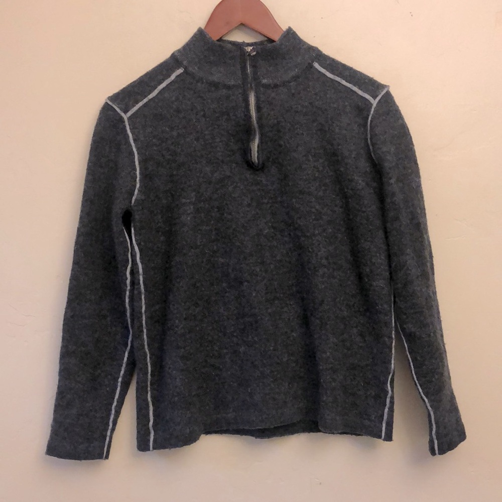 ECOTHS Sweater Size Youth XL Wool Blend Popover